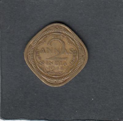 Beschrijving: 2 Annas  GEORGIUS VI